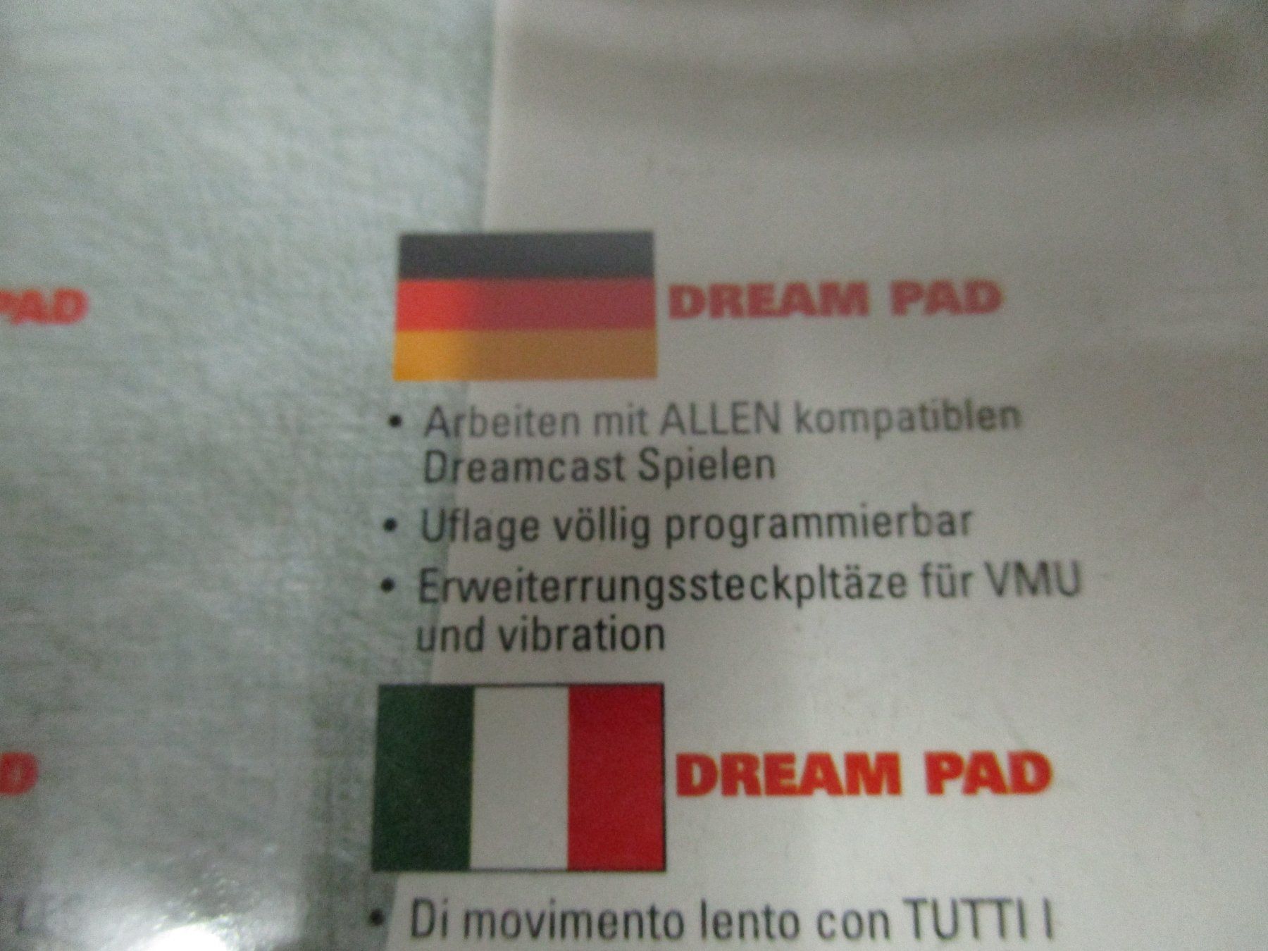 Controller: Dream Pad Controller Sega Dreamcast - Joypad - Neuware DC – Nuovo e nell'imballaggio originale da Goldau venduto da agestuffer 2