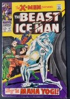 X-MEN #47 THE BEAST AND ICE MAN VS. WARLOCK MARVEL 1968