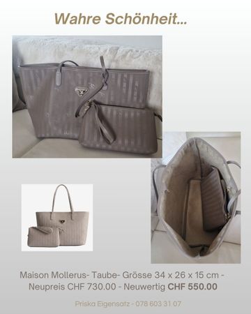 Masion Mollerus - Shopper Bern - Farbe taube
