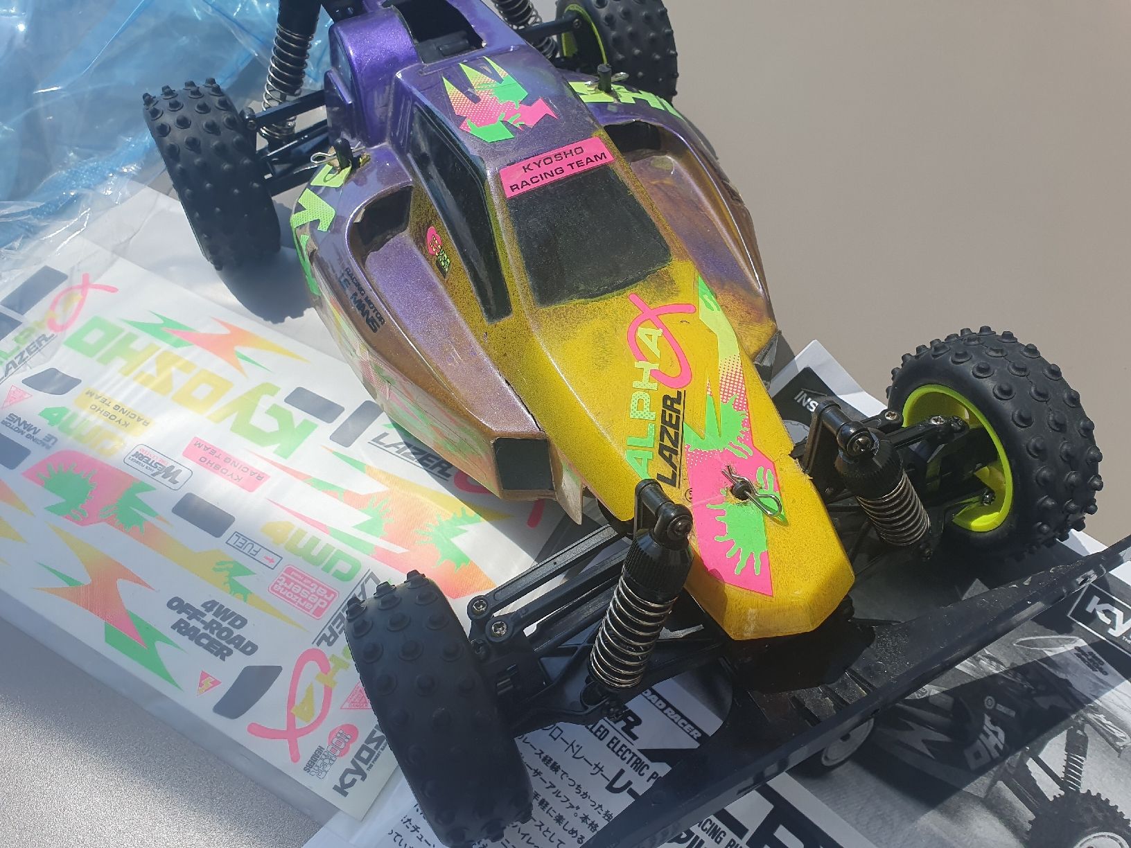 Kyosho Modellismo RC: Kyosho Lazer Alpha – Usato da Pfäffikon ZH venduto da Domdalion 1