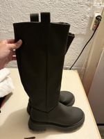 Schwarze Damen Gummistiefel Gr. 38 - Perfekt für den Herbst