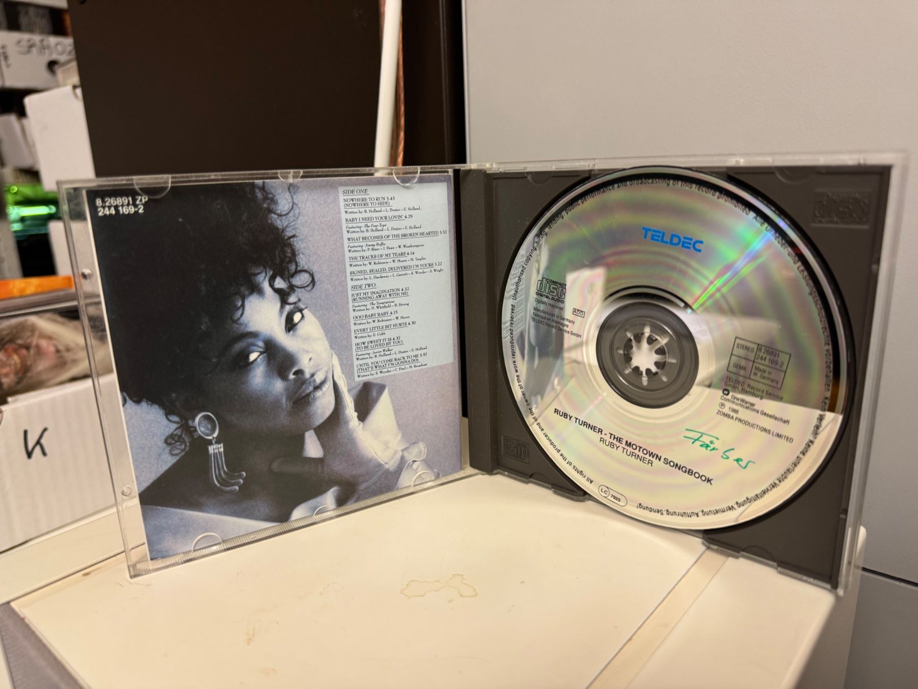 CD: Ruby Turner - The Motown Song Book - HA11L – Usato da Küsnacht ZH venduto da Jazztilldawn 2