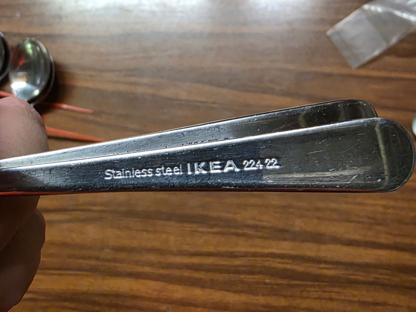 Ikea Cucchiai: 3 Kaffeelöffel IKEA 22422- Set – Usato da Sennhof venduto da joel.c 1
