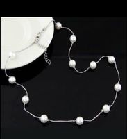 Elegante Perlenkette, zeitlos schön