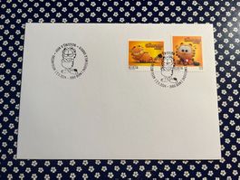 FDC 2024 / aus Block - einzeln geklebt