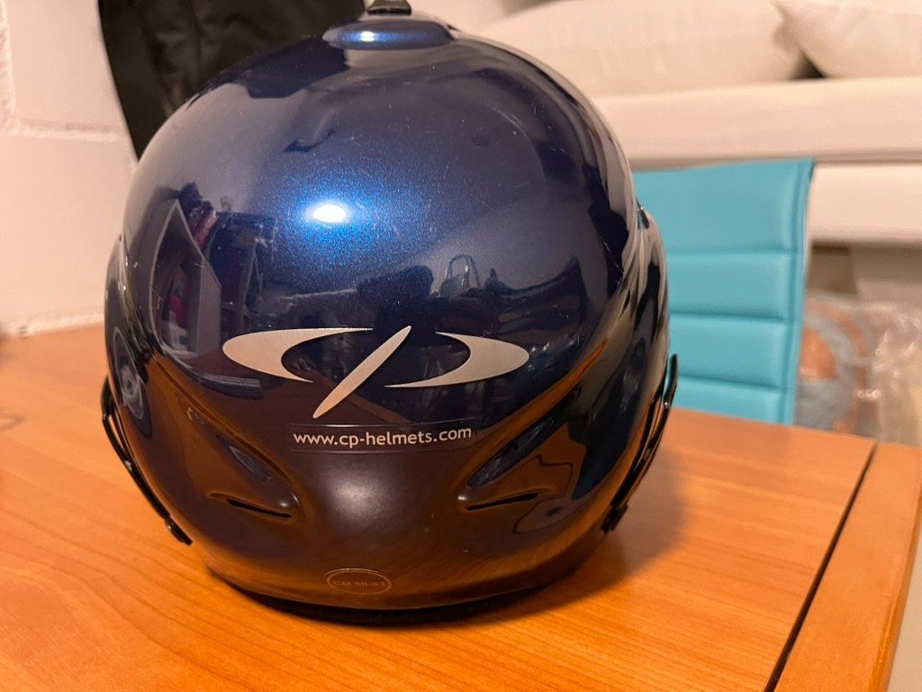 Helme: Casco da sci CP taglia S/M blu metallizzato, usato poco – Gebraucht aus Unterkulm von ant_dvh6 2