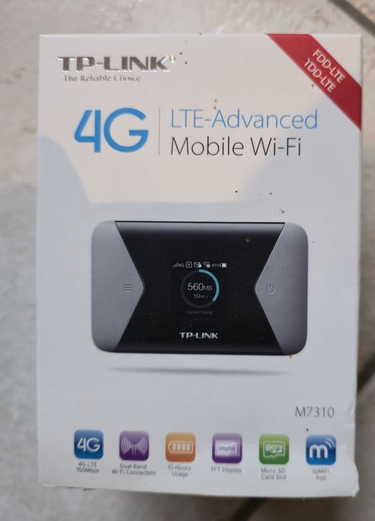 Neuwertiger TP-Link M7310 4G LTE Mobile WLAN Router! (Neu (gemäss ...