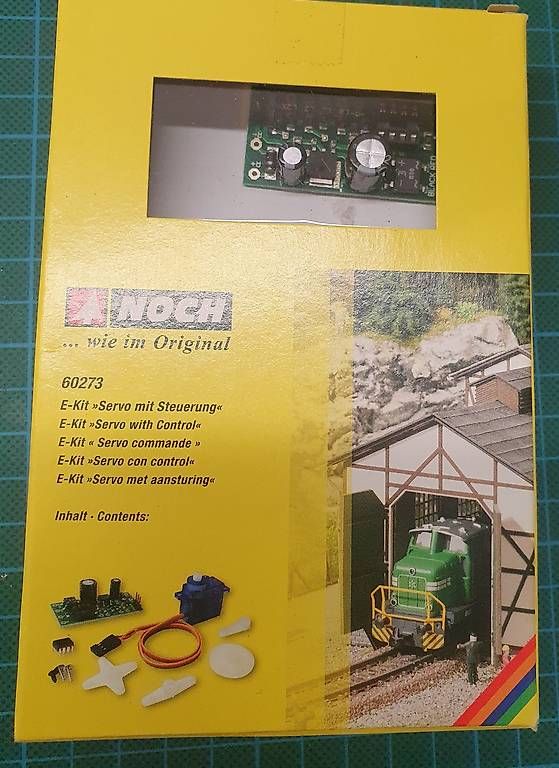 Noch Modellini di ferrovie: NOCH 60273 E Kit Steuerung Servo – Nuovo e nell'imballaggio originale da Malters venduto da minitrix79