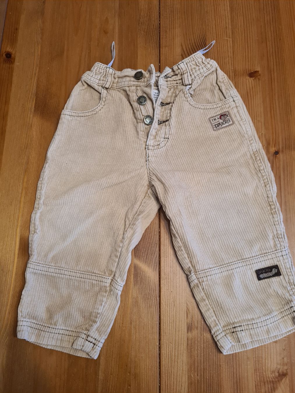 Pantaloni: Cordhosen beige Grösse 92 – Usato da Horw venduto da Mirii91