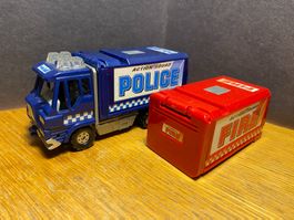 Action Squad Polizei & Feuerwehr Set - Hot Wheels 1995
