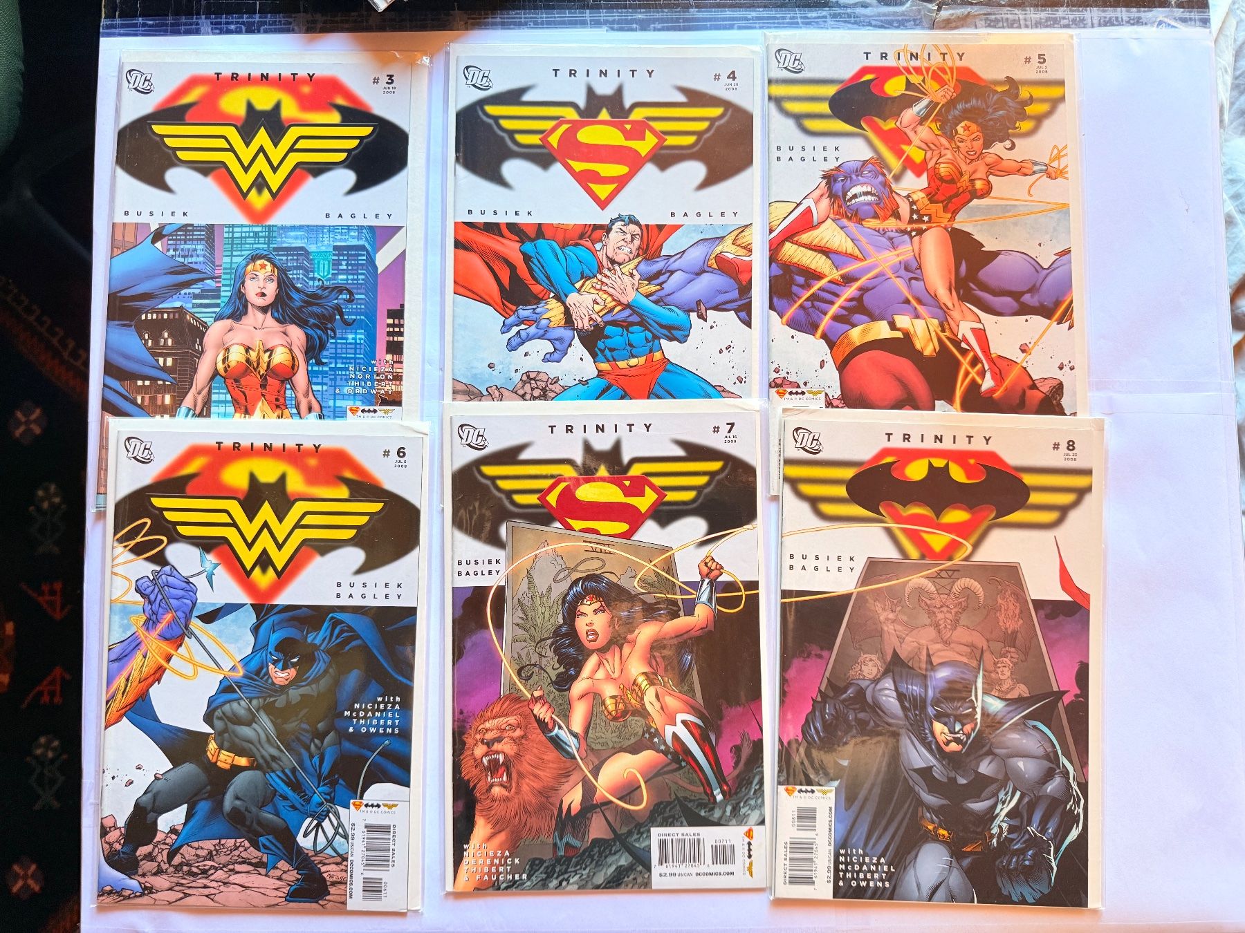 Fumetti: DC Comics Trinity Serie Komplett #1-18 English, New. – Nuovo e nell'imballaggio originale da Zuerich venduto da SonderArt-Wertgut 1