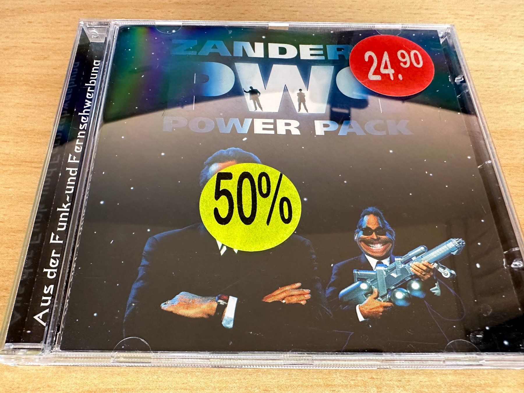 CD: Frank Zander – Zander's Power Pack – Usato da Rikon im Tösstal venduto da Alpenmutz