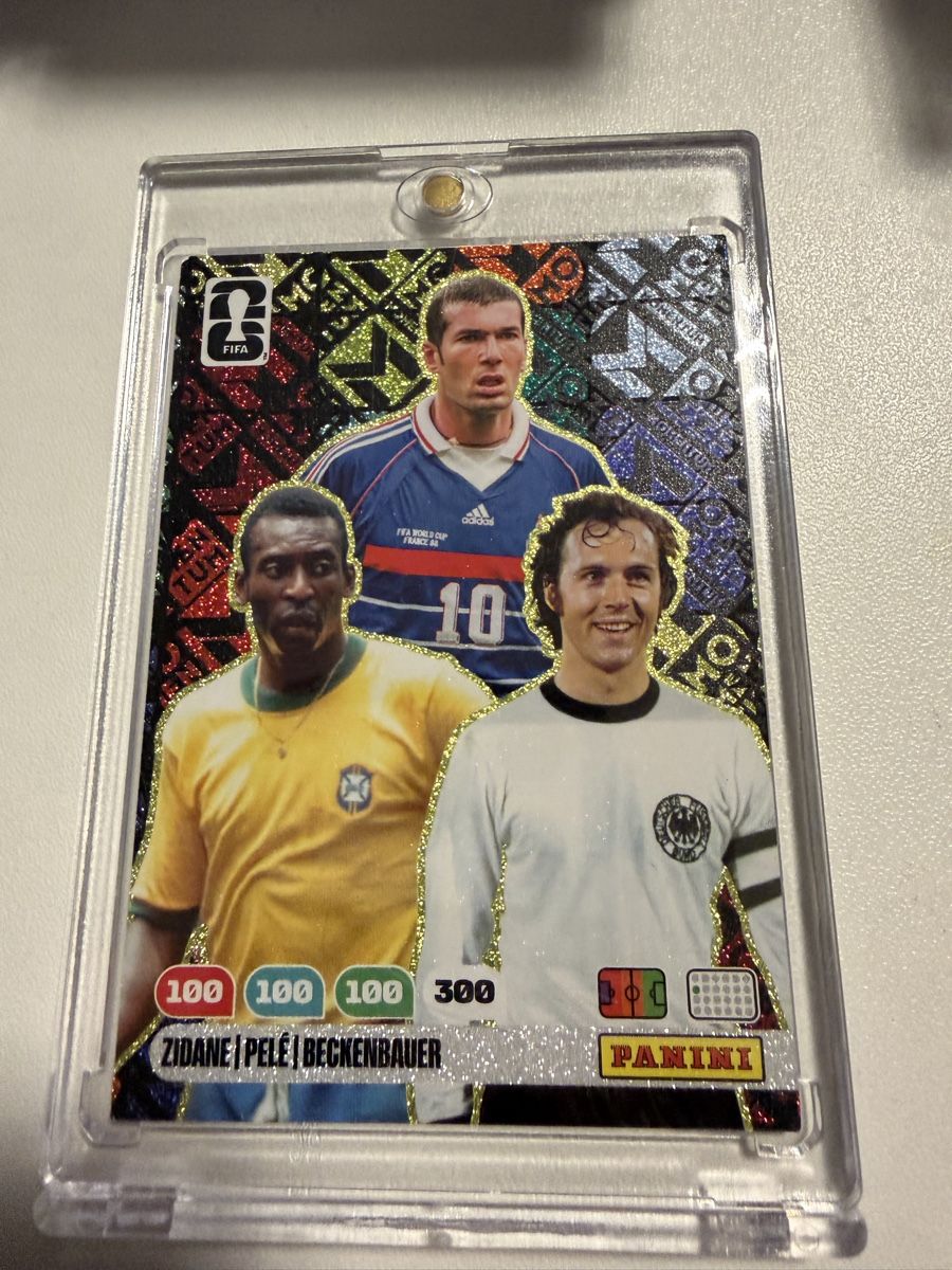 Panini Cartes à collectionner: Zidane Pelé Beckenbauer panini – D'occasion à S. Antonino par Mc2495