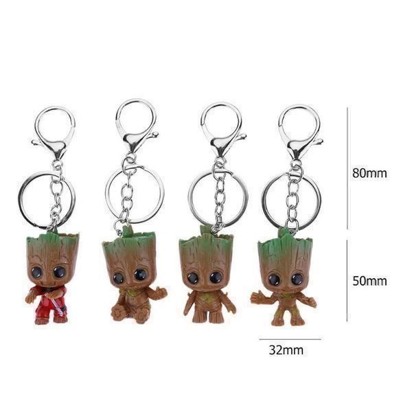 Schlüsselanhänger & - bänder: 4er Set Baby Groot Schlüssel-Anhänger – Neu und originalverpackt aus Diepoldsau von preisparadies-ch 5