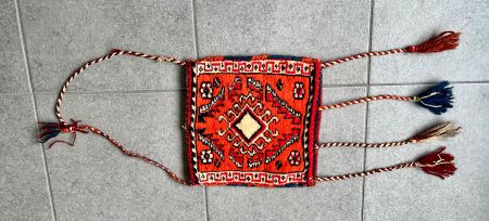 Teppichtasche orientalisch geknüpft/gewoben 26x28cm