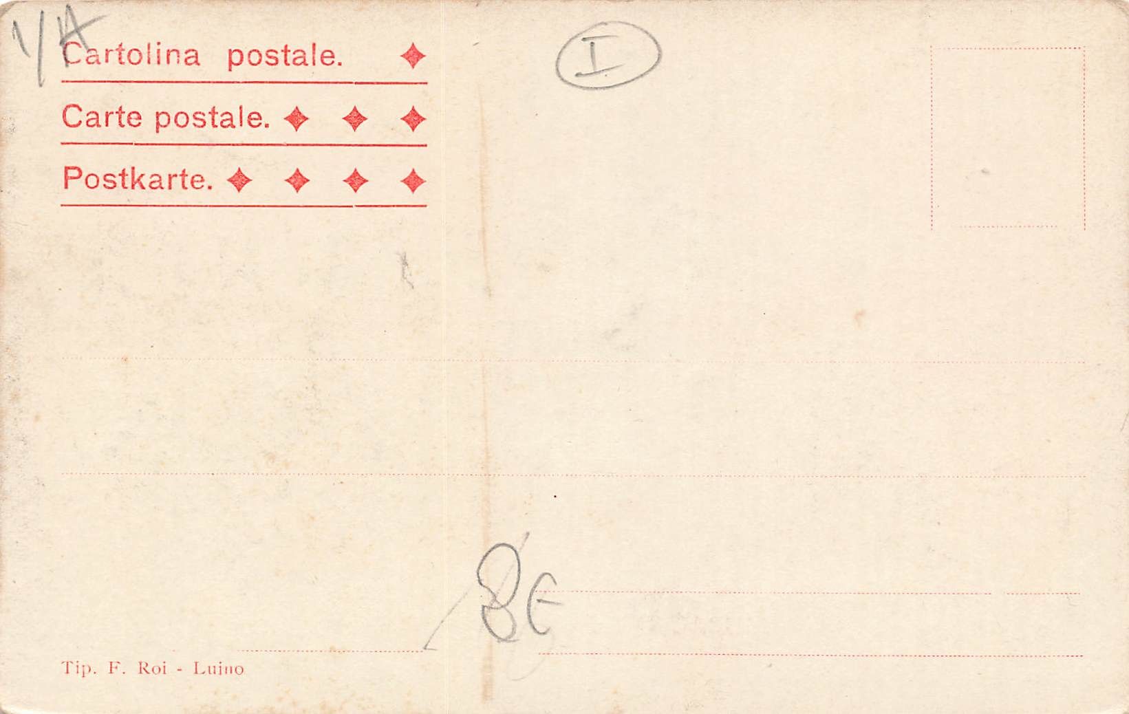 Cartoline postali: Muralto grand hotel locarno – Usato da Biasca venduto da Blenio71 1