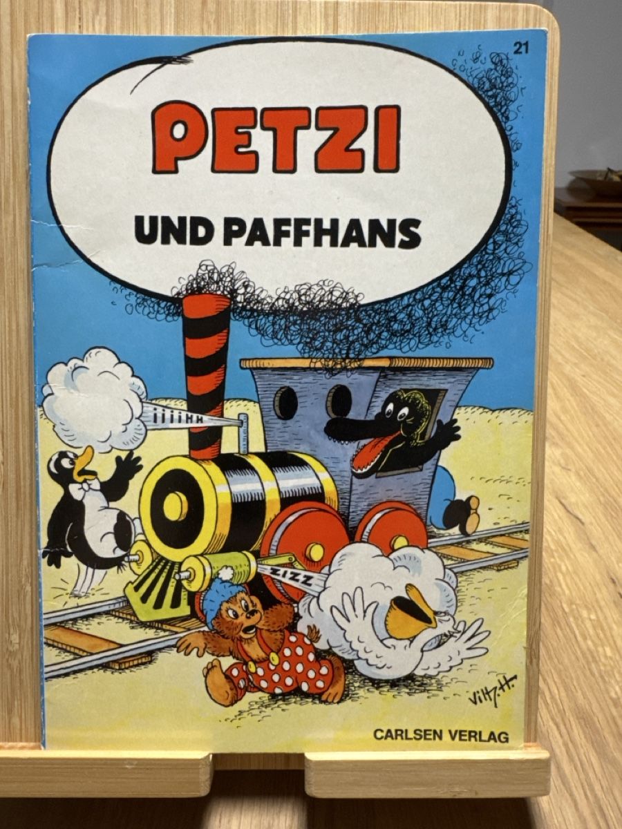 Bücher: Petzi und Paffhans - Kinderbuch Klassiker – Gebraucht aus Kestenholz von smsale23