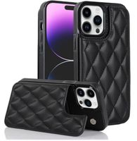 Schutzhülle Lux Etui Case Cover Leder für iPhone 15 Pro