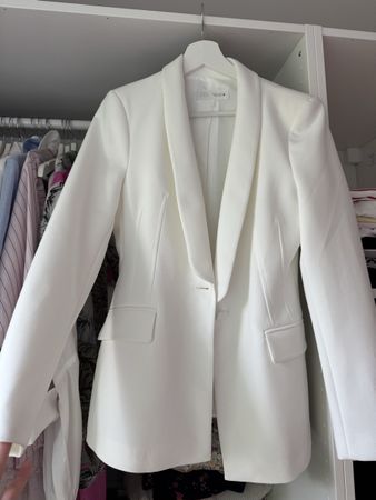 Zara Blazer Weiss Grösse S neuwertig 