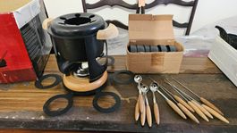 Set fondue carne/pesce Stockholm (completo)