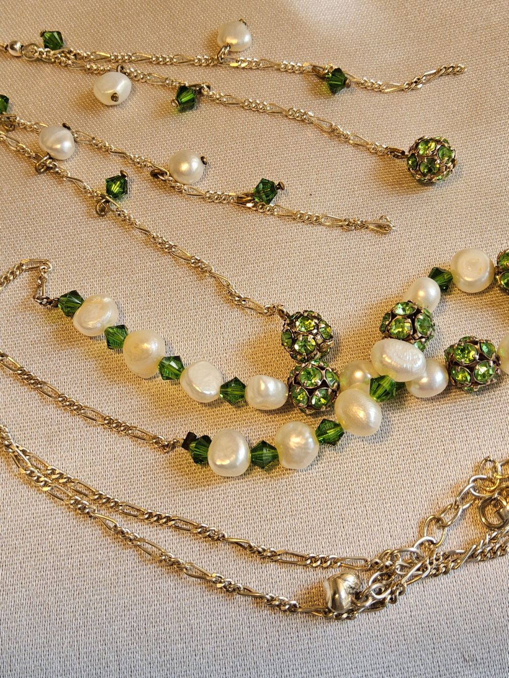 Altri gioielli: Set aus Kette und Ohrhänger, Sterling Silber + echte Perlen – Usato da Zürich venduto da SciTec 6