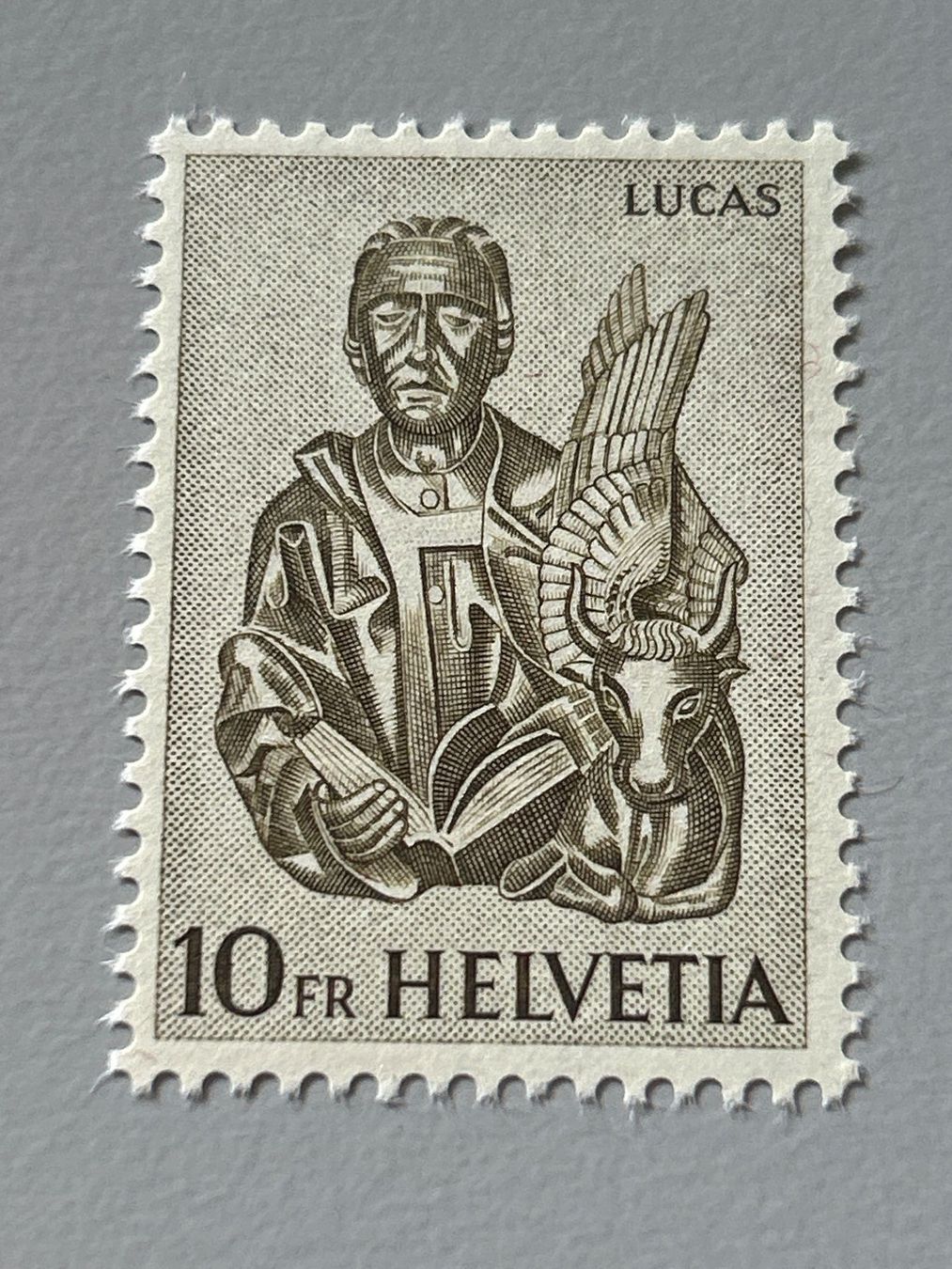 Tous les timbres: Briefmarke - Schweiz - Lucas 1963 - postfrisch – Neuf (Voir description) à Villnachern par RicardoMary