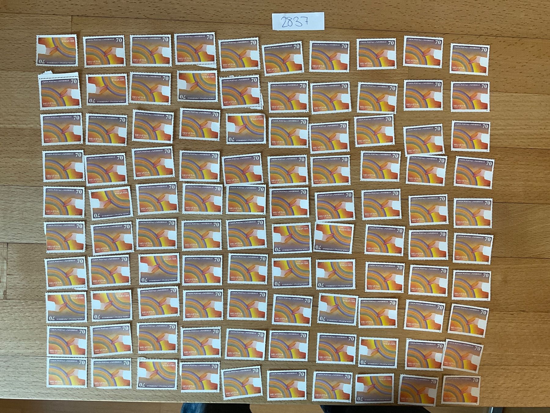 Tutti i francobolli: 70Fr Ämter Frankaturware ungestempelt postfrisch Sammlung – Nuovo (secondo la descrizione) da Wil SG venduto da Chefsugus