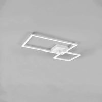LED Deckenleuchte, Weiss, 64 cm x 37 cm
