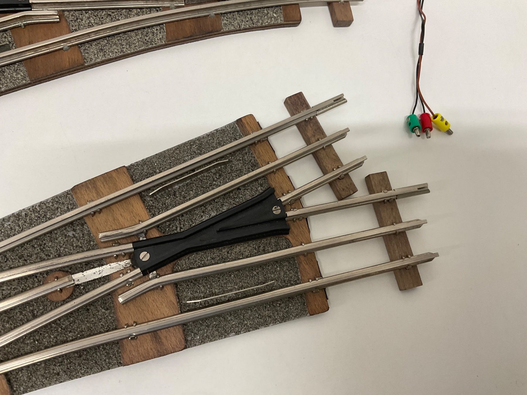 Buco Modellini di ferrovie: BUCO Spur 0 Weichenpaar Elektrisch, Bespielt Test io. – Usato da Chur venduto da Chur75 3