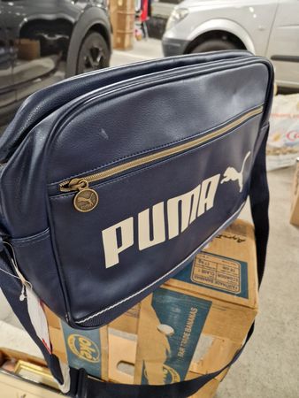 Vintage Puma Umhängetasche, blau, Top Zustand! Original