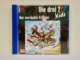 CD DIE DREI ??? FRAGEZEICHEN KIDS - DER VERRÜCKTE ERFINDER