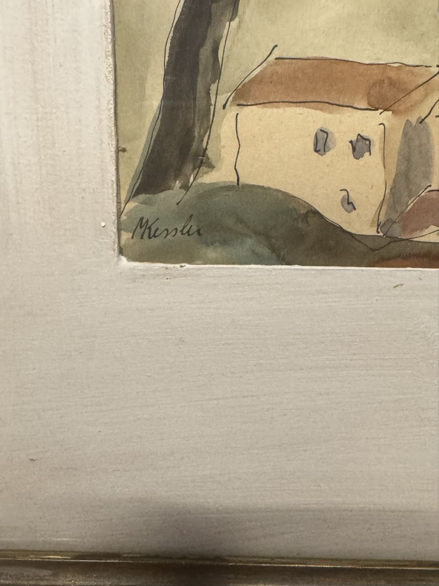 Tableaux: Aquarell Hand signiertes Bild  – D'occasion à Schlieren par Freundlich02 3