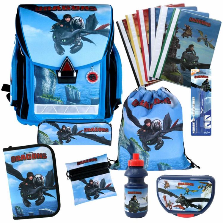 Step by Step CLOUD Schulranzen-Set, 5-teilig Dragon Drako