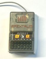 SPEKTRUM AIR AR631+ 6CH DSMX Integrated Telemetry AS3X safe