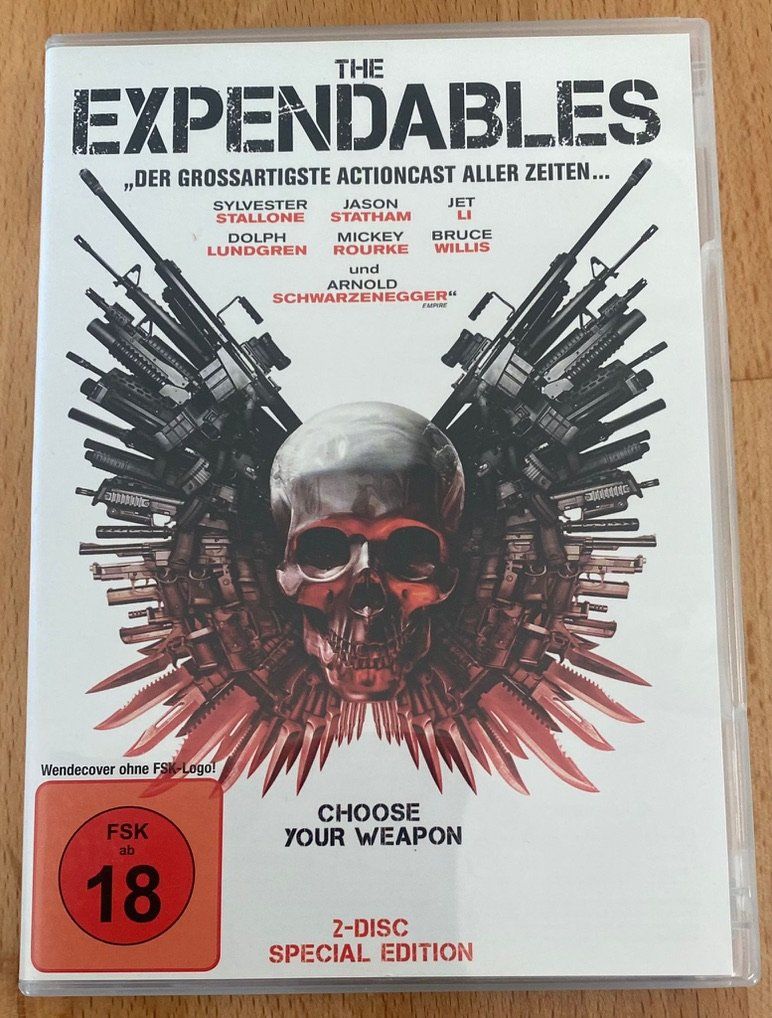 Tutti i DVDs: DVD - The Expendables – Usato da Winterthur venduto da Secondhand-Family