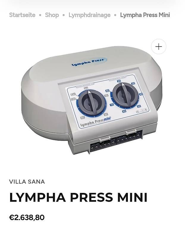 Appareils médicaux: Lympha Press Lymphomat – D'occasion à Islikon par ste_6xnr