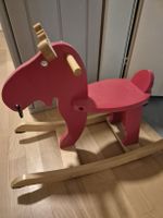 Toller Schaukelelch aus Holz, rot - Top Zustand!
