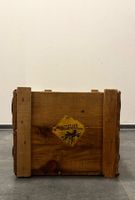 HOLZKISTE, EXPLOSIVE, VINTAGE, HOLZ, ANTIK, KISTE