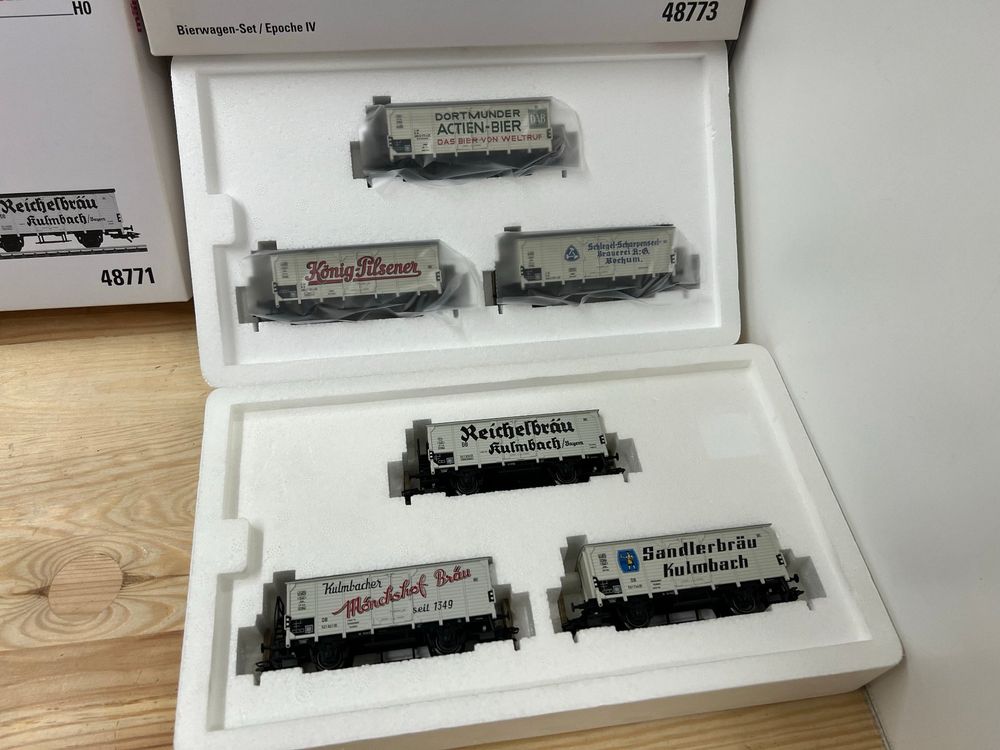 Märklin Bierwagen-Set 48771 + 48773 (Neu und originalverpackt) in ...