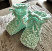 BEBE FINKEN - HANDGESTRICKT - 0-3 MONATE