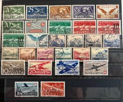 Schönes Lot Flugpost ab 1.-