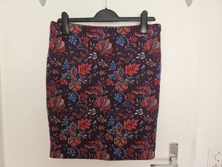 Bleistiftrock Damen in Rot, Blau, Violett, Montego, Gr. 36