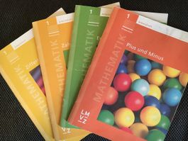 4 Arbeitshefte MATHEMATIK 1.Kl: Zahlen&Ziffern;Plus&Minus;..