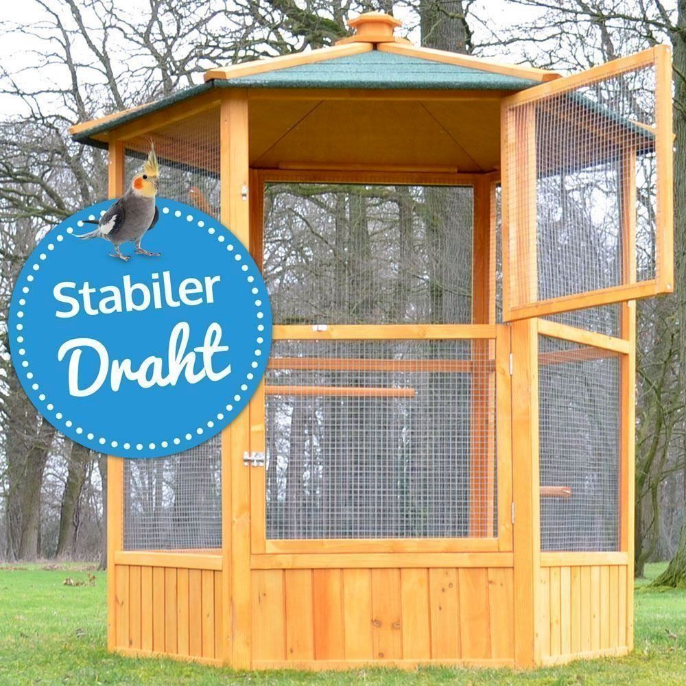 Vogelhäuser: Vogelvoliere Maxi 160 cm – Neu und originalverpackt aus Bottighofen von zaap 1