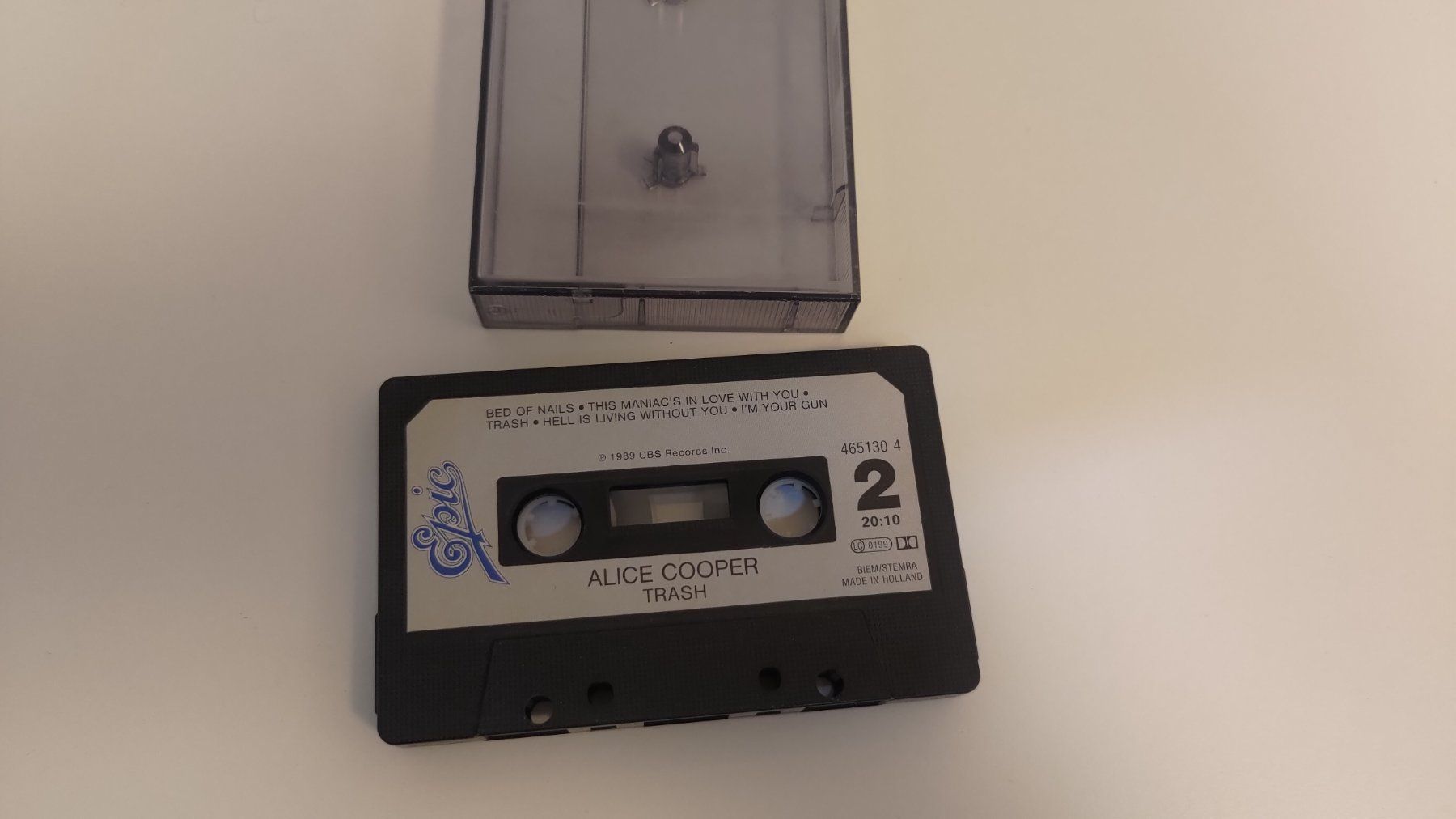 Musicassette: Kassette Alice Cooper Trash ab 1.- – Usato da Dörflingen venduto da anubis-grahl 1