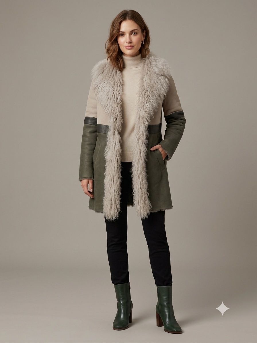 Manteaux: Manteau en agneau Laurèl – Neuf (Voir description) à Echichens par unideks 2