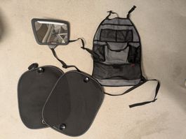 Baby Auto Rückspiegel + 2 Sonnenschutz + Kindersitzt zubehör