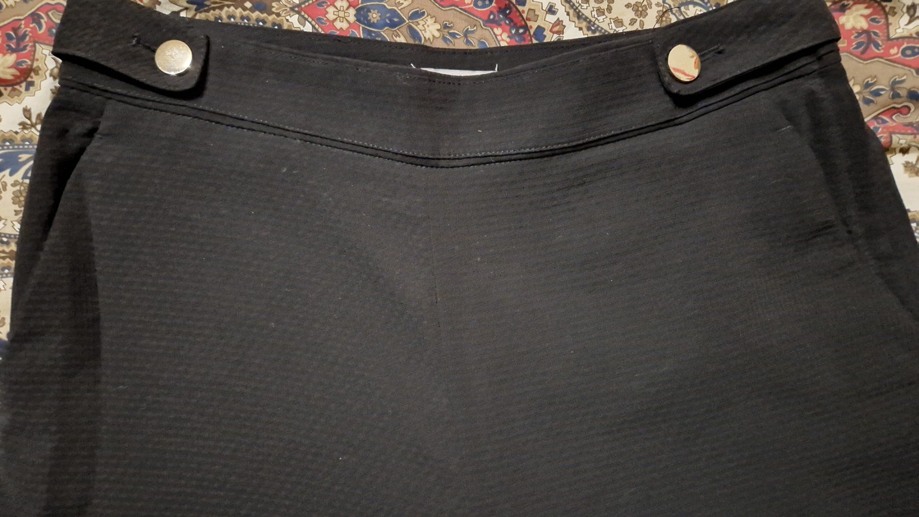 H&M Pantaloni: Elegante schwarze gerade weite Hose – Nuovo (secondo la descrizione) da Oberengstringen venduto da Sheera7 1