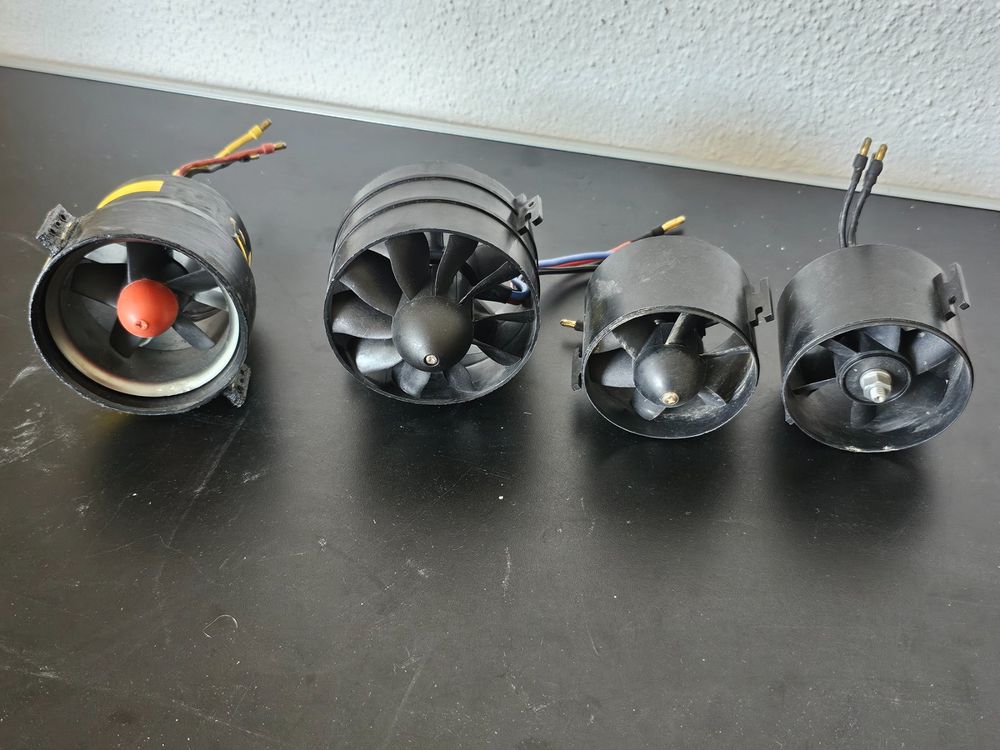 4 verschiedene RC Impeller mit Motor | Kaufen auf Ricardo