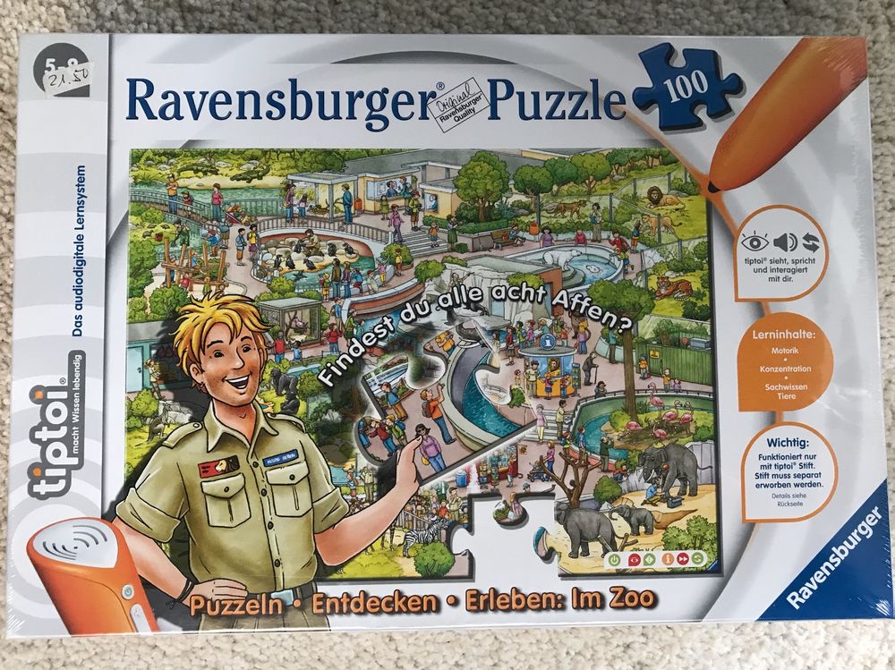 Ravensburger Tiptoi® Golden Retriever Welpe – Interaktive Spielfigur Mit Sounds & Wissen
